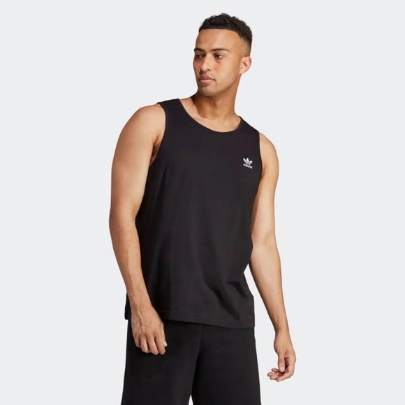 Adidas Originals Men's Trefoil Essentials Tank Top Size Large - Picture 2 of 3